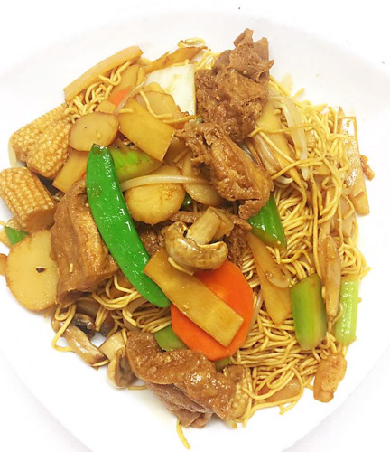 Buddha's Tofu Chow Mein