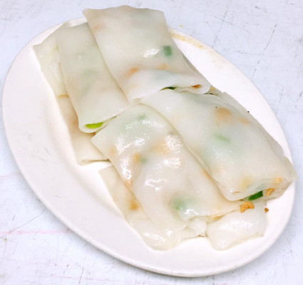Dried Shrimps & Green Onion Rice Rolls