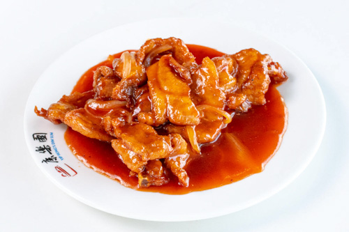 Peking Style Pork Chop with Sweet & Sour Sauce 