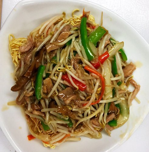 Shredded Meat Chow Mein