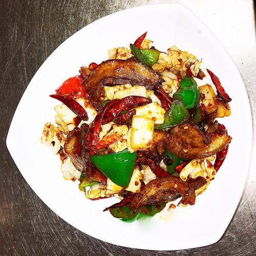 Stir Fried Fatty Pork With Cabbage & Spicy Sauce