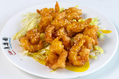 Sesame Lemon Shrimp