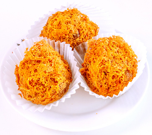 Deep Fried Taro Root Dumplings