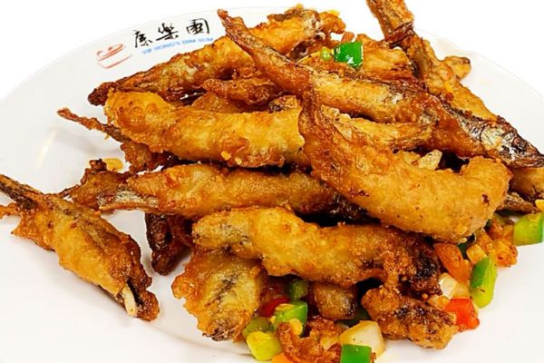 Salt & Pepper Deep Fried Capelin Fish