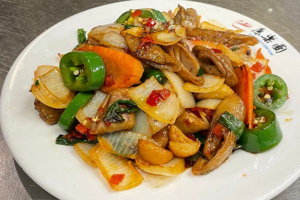 Spicy Stir Fried Pork Intestine