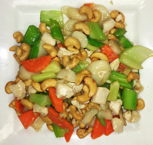 Cashew Nuts & Diced Chicken