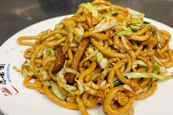 Shanghai Style Thick Noodle 