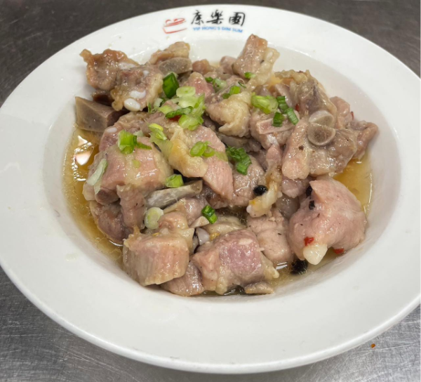 Steamed Spare Ribs with Black Bean Sauce 
