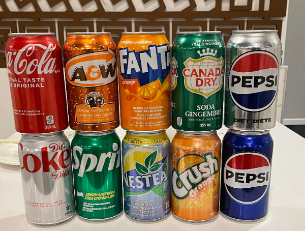 Canned Soft Drinks