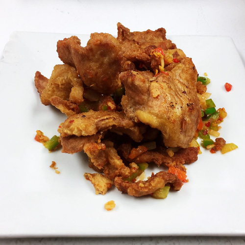 Deep Fried Salt & Pepper Pork Chop