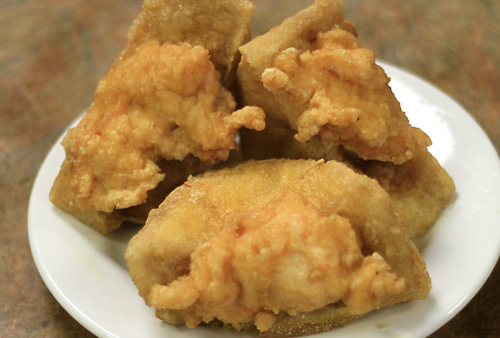 Stuffed Tofu W/ Shrimp Paste